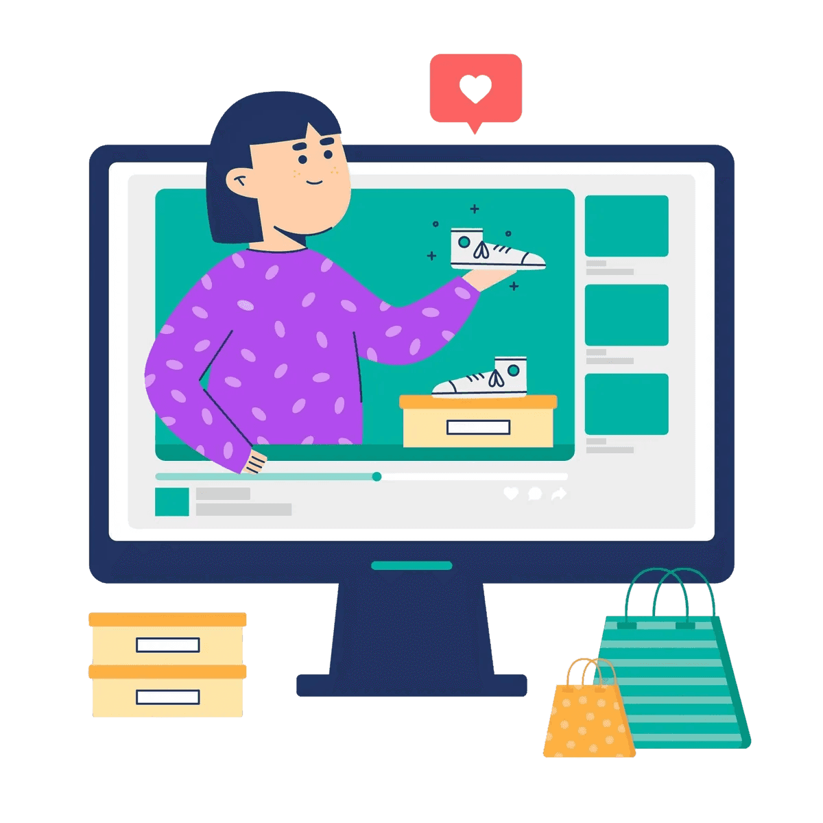 Course selling platform with online storefront and checkout
